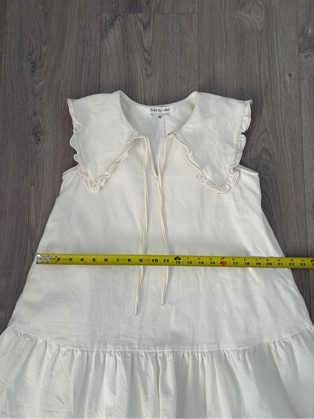 Sofie the Label Oversized Sailor Collar Mini Dress - Picture 8 of 9